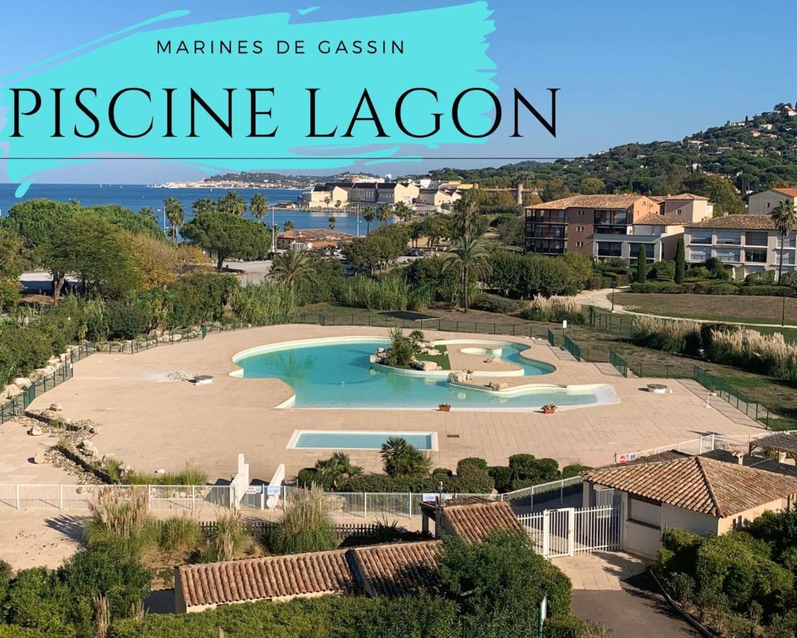 Le Ptit Terra - Piscine - Plage Gassin Exteriör bild
