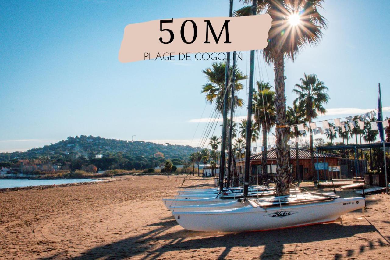 Le Ptit Terra - Piscine - Plage Gassin Exteriör bild