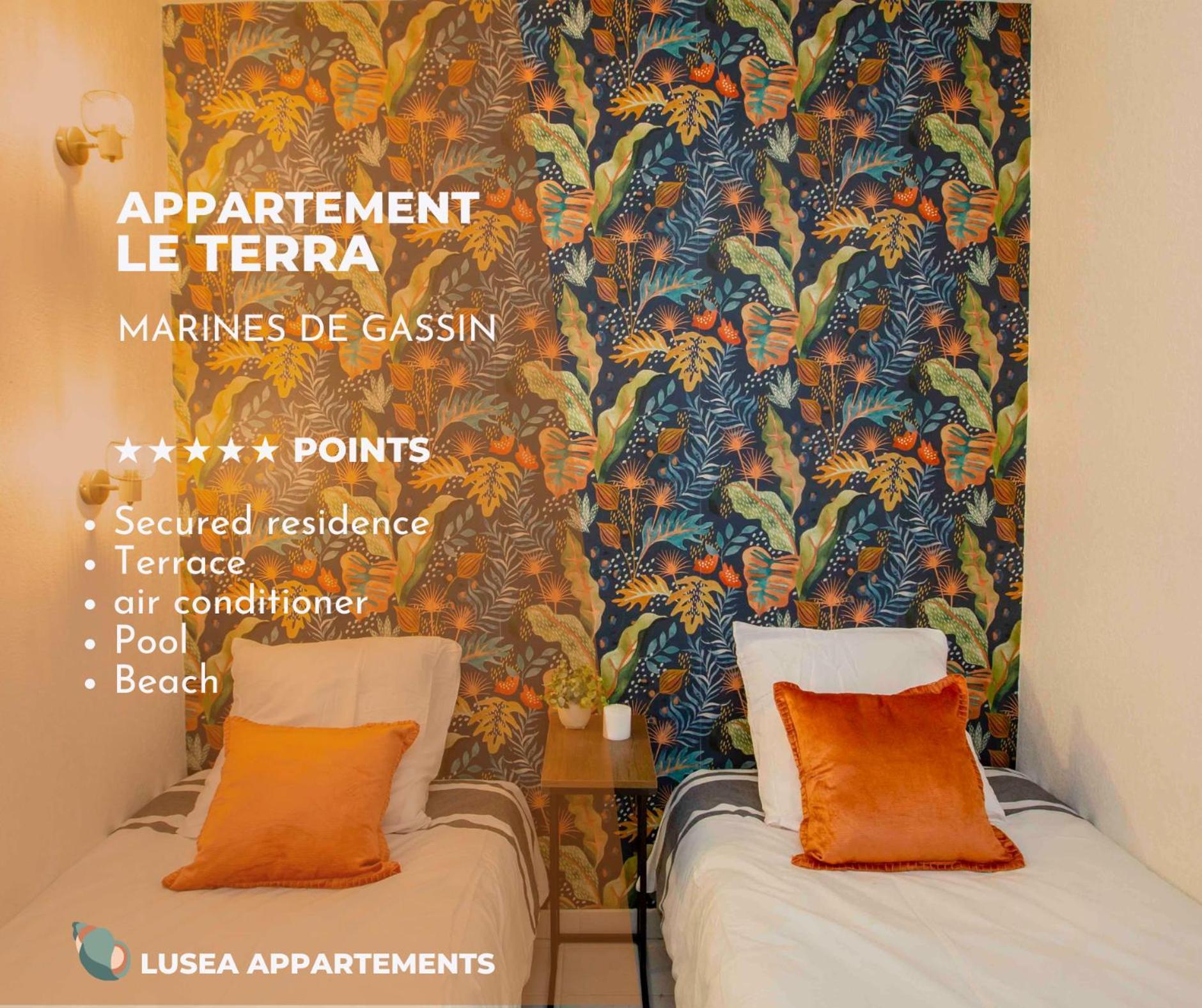 Le Ptit Terra - Piscine - Plage Gassin Exteriör bild